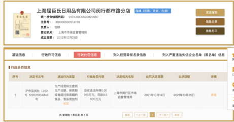 屈臣氏分店因销售过期安慕希被罚